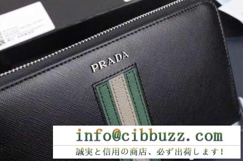 2016春夏 prada プラダ ビジネスケース 財布 2色可選 高級感.