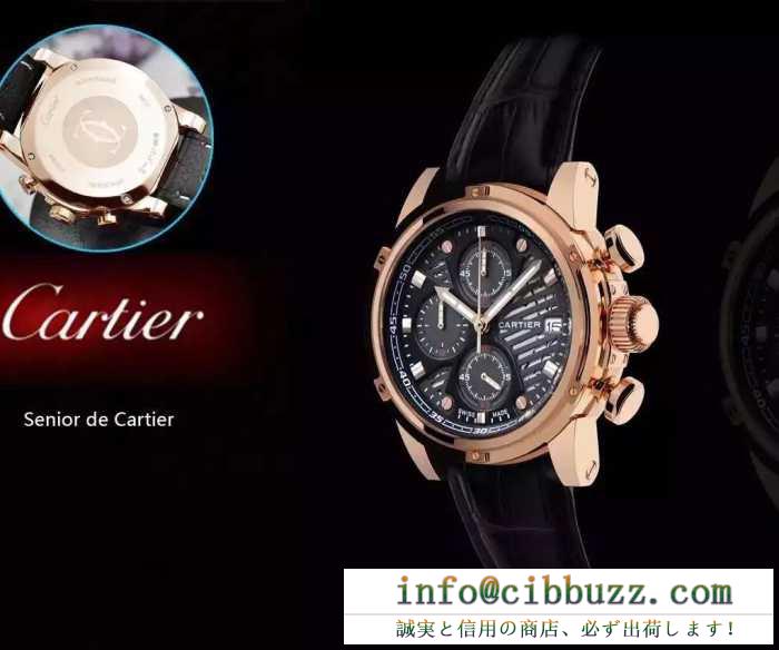 2016高級感ある cartier カルティエ 腕時計 45mm 6色可選