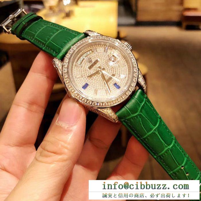 最新モデル★限定★ROLEX ロレックス 腕時計【king ice】14k gold watch 品質保証 グリーン 綺麗 美品