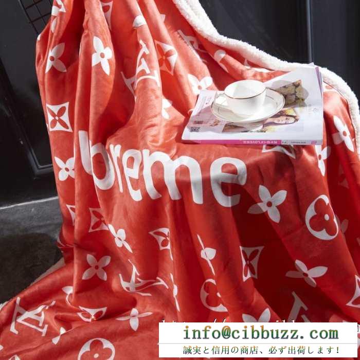 数量限定定番人気　シュプリーム激安通販SUPREME値引き新作　海外セレブの愛用者も多い　おしゃれな手作り毛布