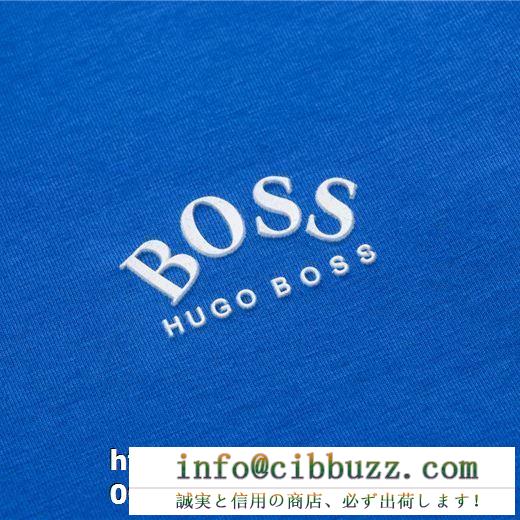 半袖Tシャツ 春夏の新作登場  ヒューゴボス スタイリッシュなデザイン HUGO BOSS 安定感のある2019夏新作 3色可選 超お目立ち