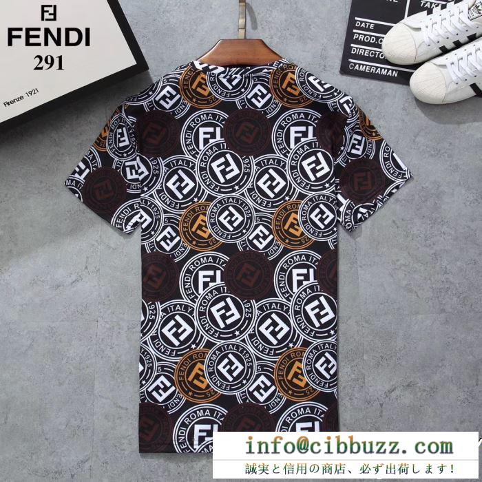 FENDI フェンディ半袖tシャツ 3色可選 夏に向けて使えるスタイル 安定感のある2019夏新作