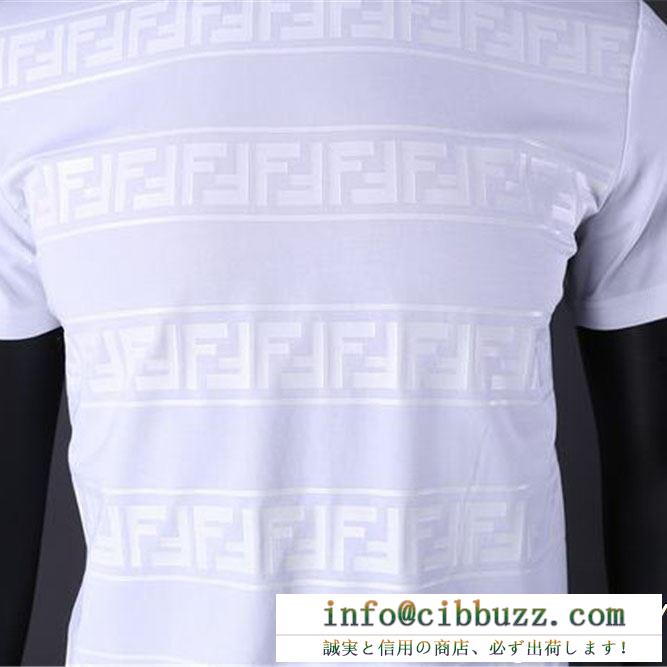 話題のアイテム fendi フェンディ 半袖tシャツ 2色可選 高級感のあるデザイン 2019春夏大人気