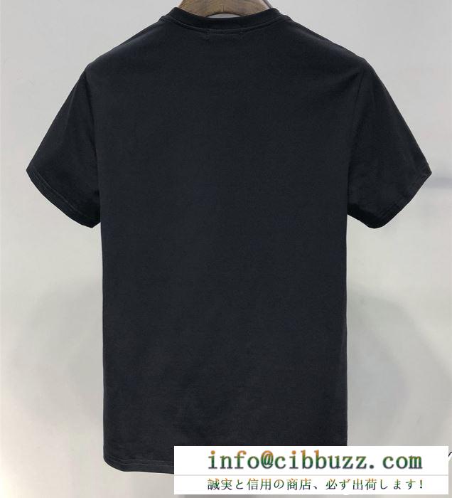 2色可選 半袖tシャツ 一目惚れ必至2019夏季セール 話題の夏季新作 清潔感満載 versace ヴェルサーチ