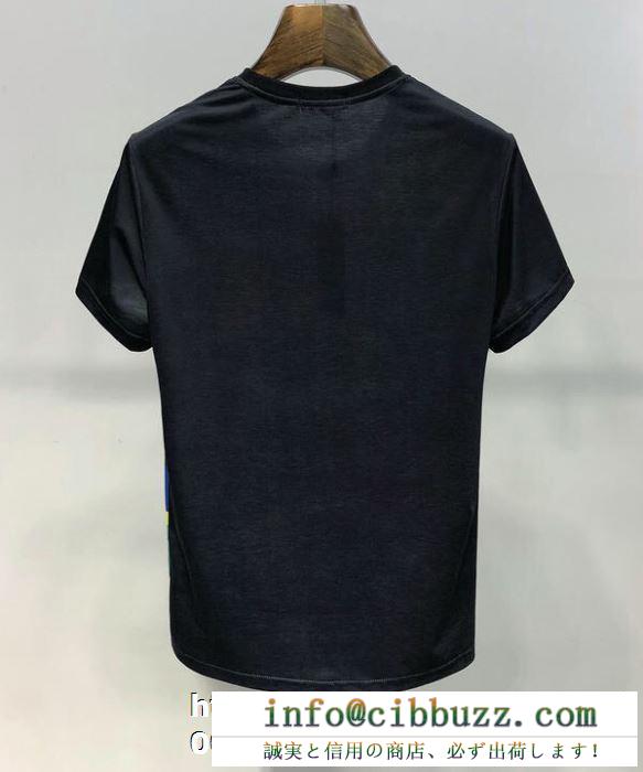 ヴェルサーチシンプルなデザイン  VERSA 海外大人気  半袖Tシャツ 2019春夏人気モデル スタイリッシュなデザイン