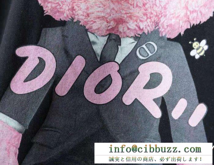 限定発売の夏季新作 dior ディオール 半袖tシャツ 2色可選 注目が集まる2019夏季新作