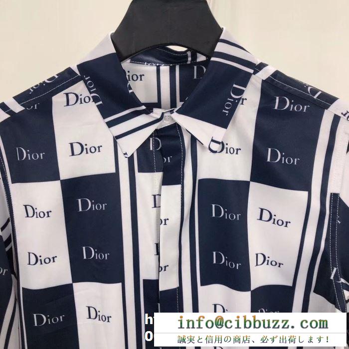 優先発売今夏定番品　Dior 長袖シャツコピー通販　HOT100%新品ディオール スーパー コピー　ロゴ付き男女兼用　通気性抜群薄手