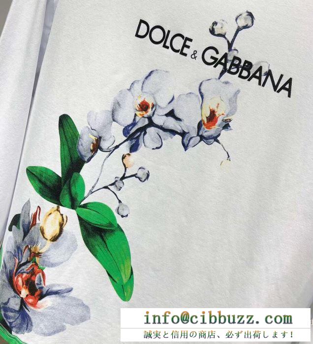 世界で誰もが憧れるブランド ドルチェ＆ガッバーナ dolce&gabbana 長袖tシャツ 2色可選 注目が集まる2019夏季新作