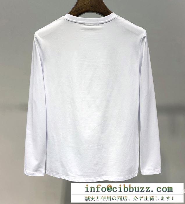 個性的なスタイリング ヴェルサーチ versace 長袖tシャツ 2色可選 注目が集まる2019夏季新作
