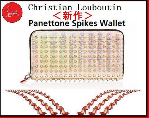 新着アイテムクリスチャン ルブタン財布スーパーコピー 軽快な着用感があり長財布 シルバー.