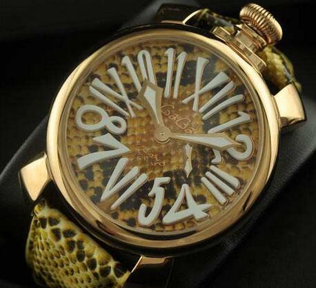 お洒落に GAGA MILANO ガガミラノ コピー　個性的な雰囲気を作り出す腕時計 メンズ .