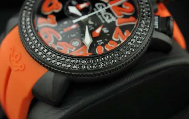 人気販売　ガガミラノ腕時計　日本製クオーツ ダイヤベゼル　 実用性を備えてる腕時計.
