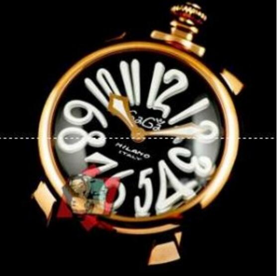 高級時計のGaGa milano、ガガミラノ コピー 時計の数字表示ウォッチ.