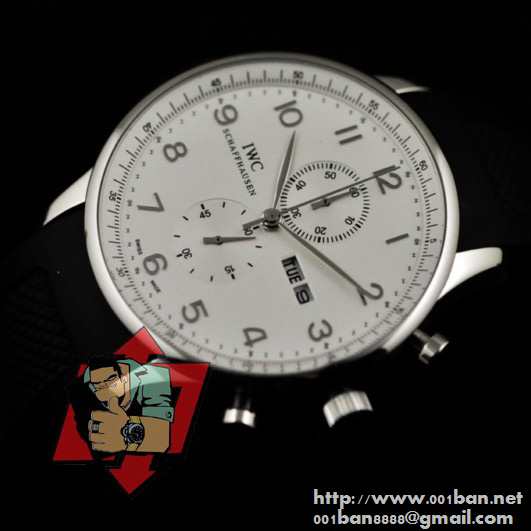 凄まじき存在感である 自動巻き iwc クオーツ メンズ腕時計 5針クロノグラフ 青文字盤 日付表示 レザーベルト 47mm