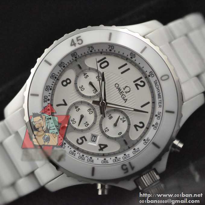 2017大人気美品 omega-オメガ腕時計シーマスターウォッチ機械式腕時計白文字盤日付表示男女兼用腕時計ホワイト