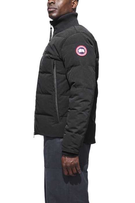人気デザイン性の高いCANADA goose カナダグースコピー激安 メンズ ブラック ダウンコート ダウンジャケット
