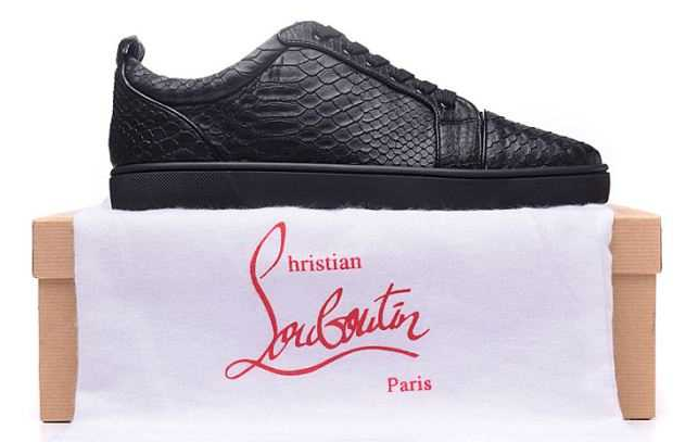 高品質なクリスチャン ルブタン 靴 christian louboutin ブラック メンズ スニーカー ビジネス一番魅力的な選択.