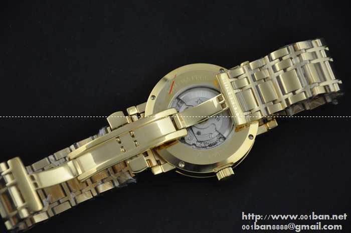 最安値品質保証BURBERRY バーバリー 時計偽物 腕時計bu9033 メンズ ゴールド機械式ウォッチ