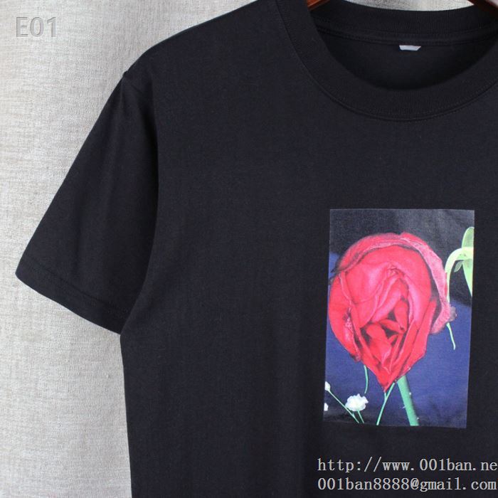 シュプリーム supreme araki rose tee tシャツ ホワイト、ブラック、グレー３色選択 コットン生地 男女兼用.