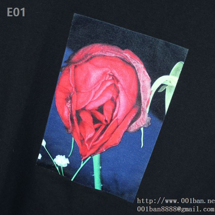 シュプリーム supreme araki rose tee tシャツ ホワイト、ブラック、グレー３色選択 コットン生地 男女兼用.