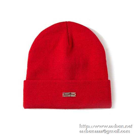 大人気SUPREME シュプリーム ニット帽 ボックス ロゴ スーパーコピー 通販 赤色 ブラック グレー 3色可選