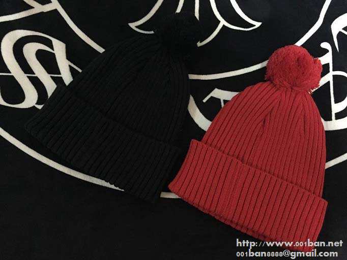 軽くて保温性の高いSUPREMEシュプリーム 通販ニット帽偽物 ボックスロゴ ポンポン付き ブラック 赤色2色可選 男女兼用