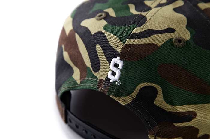SUPREME偽物シュプリーム×チャンピオン 5-panel cap帽子 キャップ ロゴ付き ベースボールキャップ 迷彩 ホワイト グレー 5色