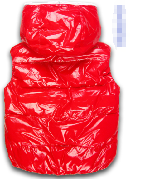 鮮やかな赤色 moncler偽物 モンクレール 子供 ダウン 防寒性高い ノースリーブ コートkids down vest 超かわいい ファッションダウンジャケット