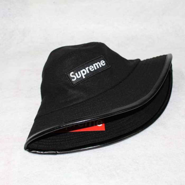 高級感が溢れるSUPREMEコピー 人気キャップコピー 丸い帽子 ベースボールキャップ ボックスロゴ付き ブラック