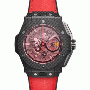 モデル愛用ウブロ ビッグバン 素敵な腕時計 401.QX.0123.VR フェラーリ カーボン レッドマジック 【世界限定1000本】