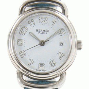 個性的な新品エルメス 時計 コピー PU2210.130.UBS 自動巻きプルマン レザー ブルー/ホワイト