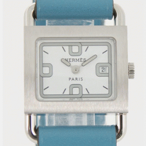 エルメス日本数量限定安い 時計 コピー BA1.210.130.WJE1 ミニバレニア レザー ブルージーン/ホワイト綺麗ファション時計