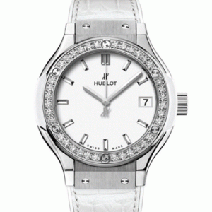 ウブロ2018最新入荷 クラシックフュージョン 腕時計 581.NE.2010.LR.1204 チタニウム ホワイト ダイヤモンド