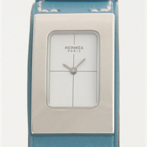 【大人な女性へ】エルメス 時計 コピー CM1.210.130/WJE 超素敵なシェルシュ ミリー レザー ブルージーン/ホワイト