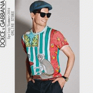 2016 人気雑誌掲載 Dolce&amp;Gabbana ドルチェ＆ガッバーナ 半袖Tシャツ