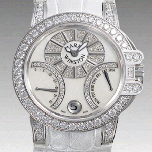 お買い得安いホワイトハリーウィンストン腕時計ギフト最適 400/UABI36 WL....