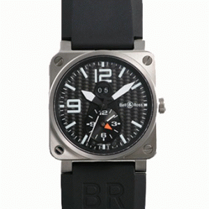 夏の時計沢山!ベル＆ロス コピー BR03-51-T GMT メンズ チタン カーボン ブラック最強品質