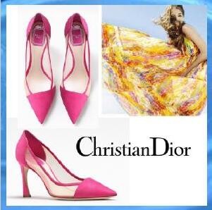 高級感が漂う　2016新作　ディオール　靴　Christian Dior　ハイヒールパンプス.