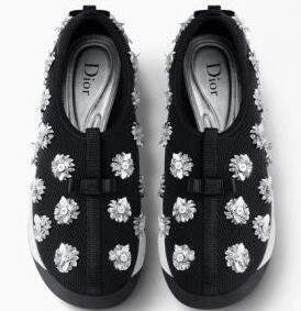 履きやすさ　ディオールスーパーコピー靴 Dior　テクニカルマテリアル刺繍スリッポン　靴.