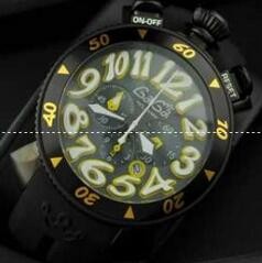 注目　ガガミラノ GaGaMILANO　日本製クオーツ回転ベゼル　実用性を兼ね備えている腕時計.