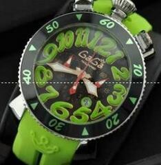 華やかに時計を飾るガガミラノコピー腕時計 GaGaMILANO 日本製クオーツ　6針 クロノグラフ/日付表示 腕時計.