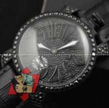 2016－2017シーズンオシャレ作　ガガミラノ腕時計 　美品 GaGa Milano ガガミラノ 腕時計.
