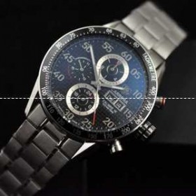 タグホイヤー メンズ腕時計 TAG HEUER カレラ クロノグラフ キャリバー16 CV201AJ