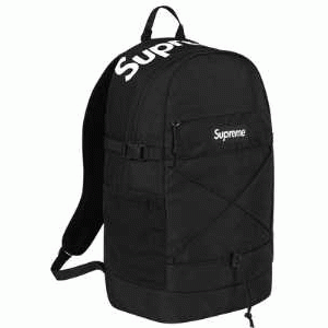 収納力たっぷりSupremeシュプリーム　16SS Backpack  ブラック　バックパック 4色可選