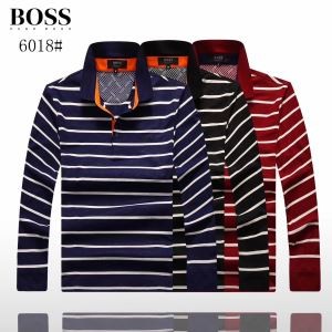 お買い得高品質 3色可選 ヒューゴボス HUGO BOSS 2017秋冬 長袖Tシャツ