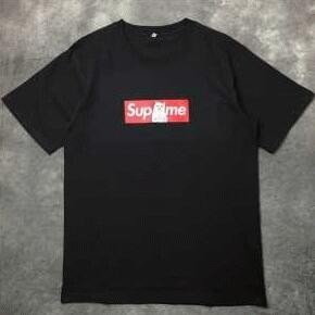 シュプリーム tシャツ box logo SUPREME ボックスロゴ 半袖Tシャツ クールネック 黒、白2色可選 男女兼用.