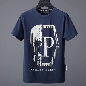 ムダな装飾を排したデザイン 2018春夏新作  半袖Tシャツ フィリッププレイン PHILIPP PLEIN 2色可選