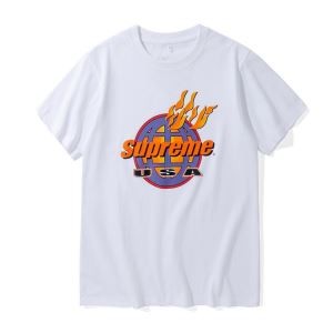 絶大な人気を誇る 2018春夏新作 半袖Tシャツ シュプリーム SUPREME 2色可選 スタイルアップ効果