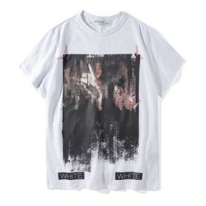 芸能人の愛用ブランド OFF-WHITE 高品質 オフホワイト 半袖 コピー  Tシャツ メンズ流行る ins 上品 夏着物 安い