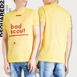 現代的な印象DSQUARED2ディースクエアードＴシャツコピー絶大な人気を誇るメンズクルーネック半袖Tシャツトップス